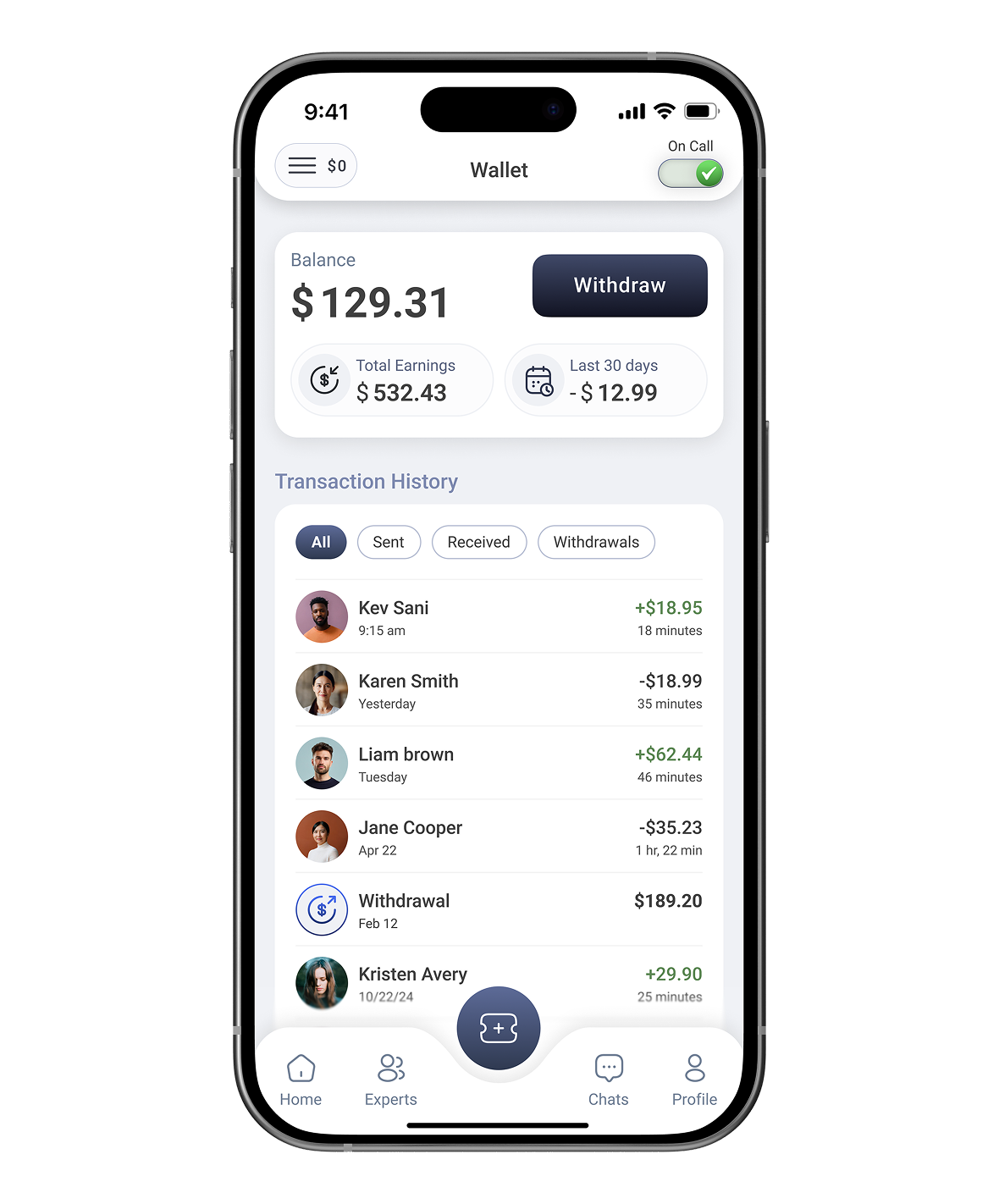 Automatic payment processing after session ends